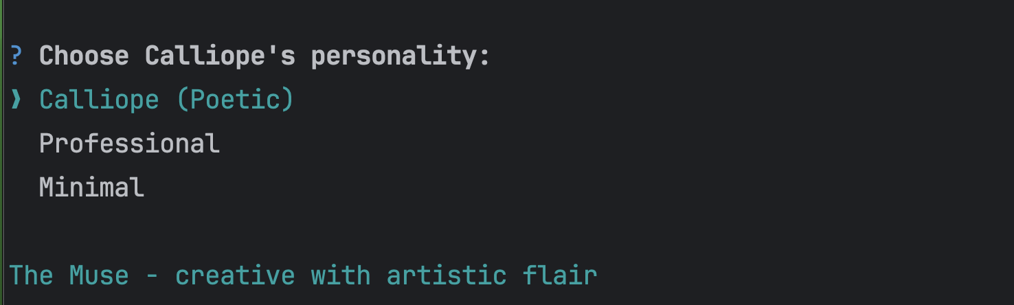 Getting Started with Calliope CLI